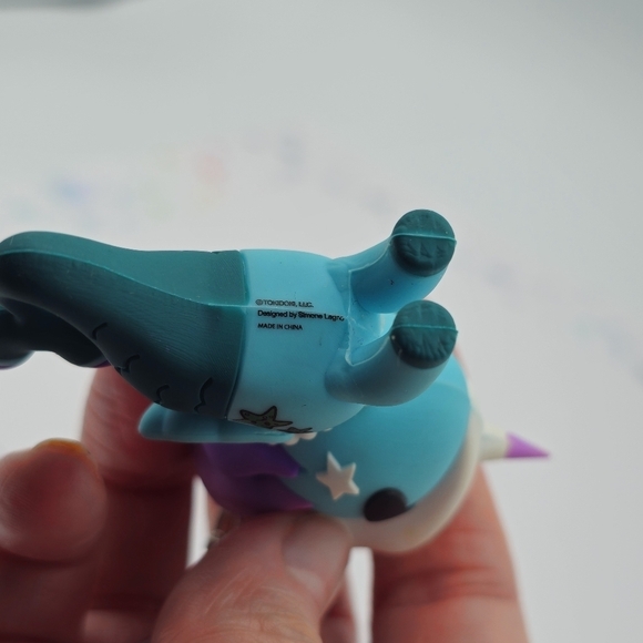 Tokidoki 3D Marina Mermicorno Key Chain - Picture 4 of 7